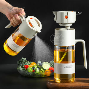 550ml 18oz <span class=keywords><strong>Auto</strong></span> Flip Cap Huile D'olive Pulvérisateur Huile <span class=keywords><strong>Mister</strong></span> Étanche Verre Distributeur D'huile Verseur Bouteille pour Cuisine Cuisson Griller - Product Image 1