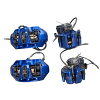 Kits de Caliper de Freno Modificados de Carreras de 4 Pistones de Aluminio de Segunda Mano de Alta Calidad, 50% Mejor Rendimiento de Frenado para M5 M6