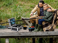 Fish Finder 9 pouces moniteur caméra de pêche sous-marine avec 165Ft profondeur IP68 étanche 36 LEDsCamera pour la pêche sur glace/mer/rivière
