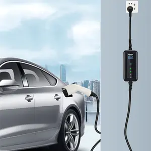 ポータブル電気自動車充電器車用ポータブル充電ステーションポータブル可動EV充電器家庭用