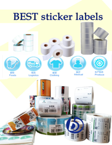 Étiquettes adhésives personnalisées pour supermarchés, marque YYF, imprimées, permanentes, 50*25mm, rouleau d'étiquettes en papier thermique - Product Image 4