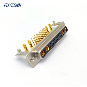 Rechtwinkliger PCB 2V2 5W5 3W3 8V8 Power <span class=keywords><strong>DB</strong></span> Buchse / Stecker D-Sub-Anschluss, Lötklemme 3V3 <span class=keywords><strong>7W2</strong></span> 21W4 D-Sub-Stromanschluss - Product Image 4