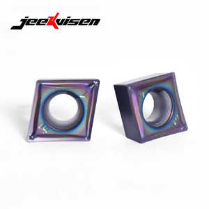 Jeekvisen CCMT09T304SM Insertos CNC de carburo de tungsteno de alta calidad Herramientas de torneado de hierro fundido de gama completa Embalaje en caja de acero - Product Image 3