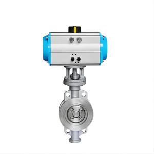 Vente de liquidation B2B Covna : Vanne papillon pneumatique à siège rigide, à actionnement pneumatique, à rappel par ressort, double effet - Product Image 4