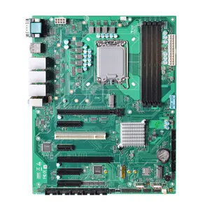 Piesia Pc Motherboard DDR5 Ram NAS NVME Slot LGA1700 ATX Motherboard 1000M Lan Graphics Card PCIe Slot Industrial Motherboard