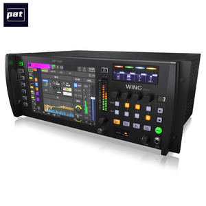 Mezclador Digital Behringer WING Rack <span class=keywords><strong>de</strong></span> 48 Canales y 28 Buses, Estéreo Completo, con 24 Preamplificadores Midas PRO - Product Image 1