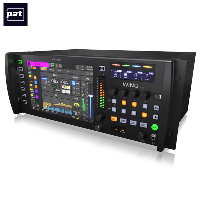 Behringer WING Rack Rackmount 48 Channel 28 Bus Full Stereo Digital Mixing Engine Within 24-Midas PRO Preamps