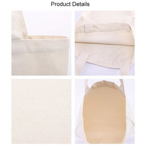 Bolsas de Compra Reutilizables de Algodón Personalizadas al por Mayor con Logotipo Impreso, Bolsas de Lona de Alta Calidad para Regalos Publicitarios - Product Image 3