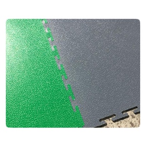 Anti-Slip PVC Garage Floor Tiles <b>Plastic</b> Modular Interlocking Vinyl Flooring Easy Click Installation - Product Image 4