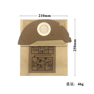 Bolsa de basura de papel al vacío personalizada apta para Karchers <span class=keywords><strong>WD2</strong></span> WD2250 A2004 A2054 MV2 accesorio de aspiradora - Product Image 6