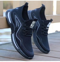 BAEWOON B97 Homme Nouvelles Chaussures de Sport Décontractées Respirantes en Maille Tendance Été Baskets de Course à Semelle Souple en Maille Tissée Volante