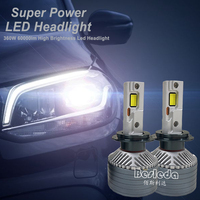 Suministro directo de fábrica, faro Led automático, haz alto-bajo, 360W, 180W, faro láser, 12V, luces todoterreno, accesorios para coche, luces H7 H8