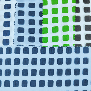 Grosir penyusutan garam dua kali 100 kain katun untuk pakaian, kain tenun cetak kustom untuk dijual/ - Product Image 6