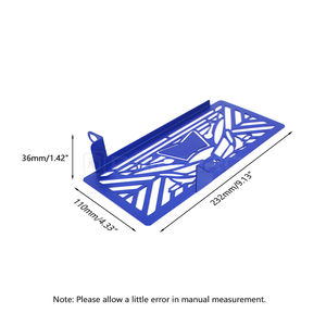 DANCARO-cubierta de rejilla de <span class=keywords><strong>radiador</strong></span> para motocicleta Yamaha R15M, rejilla de tanque de agua de acero inoxidable - Product Image 6