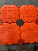 Ponton modulaire en plastique HDPE Bateau ponton modulaire en plastique flotteurs pour kayak