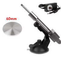 Mini machine sexuelle télescopique avec dildo, plaque de 60 mm, course de 39 mm/45 mm, actionneur linéaire alternatif, kit de masturbation sexuelle féminine
