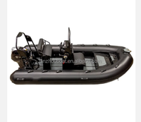 CE 4.8m ALU 480 Chine Usine En Aluminium double V Coque RIB Bateau à vendre