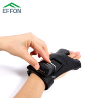 Escáner de Código de Barras de Mano Effon GS02, Lector Zebra SE4107, IP65, Escaneo Táctil, Soporte NFC, Multi-idioma, Control de Inventario, USB