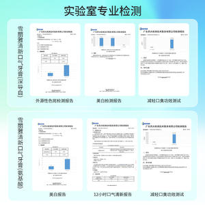 Dentifrice aux acides aminés Xueliya 120g/180g, blanchiment intense, haleine fraîche pour adultes - Product Image 1