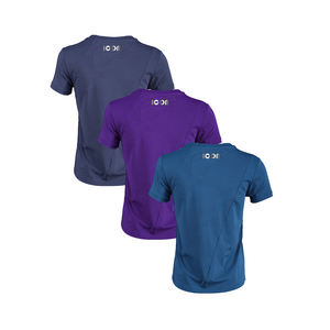 Marque chinoise fiable ODM Service T-shirt à col en V T-shirt en polyester Vêtements de sport fitness pour vêtements de fitness - Product Image 5