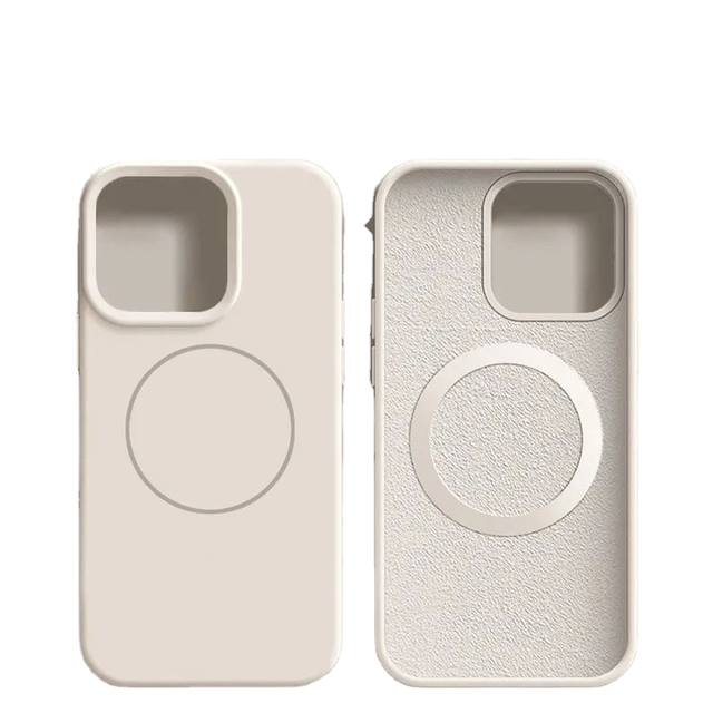 High Quality Blank 3D TPU Shockproof Magnetic Mobile Phone Case for 13/14/15/16 Pro MAX