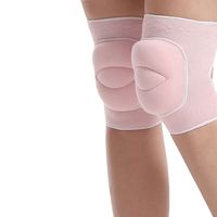 NOUVEAU Genouillères et orthèses de compression respirantes et sécurisées pour le volleyball et la pole dance - Polyester/Mousse EVA Éponge épaisse unisexe
