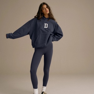 Sudadera con Capucha Personalizada con Apliques y Logotipo Bordado en 3D, Transpirable, para Invierno, de Algodón Grueso, Estilo Oversize - Product Image 3