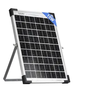 低价微型太阳能电池板 10w 20w 30w 5V 6V 12v 18v 单聚小型光伏模块