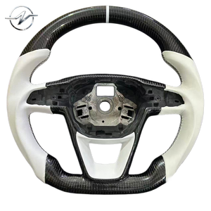 Volante de Fibra de Carbono Forjado Personalizado de Fábrica con LED para SEAT <span class=keywords><strong>Cupra</strong></span> 2013-2019 - Product Image 1
