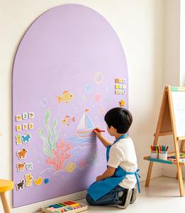 Selbstklebende Magnetische Kreidetafel-Wandaufkleber für Kühlschrank Küche Abziehen und Aufkleben Benutzerdefinierte Größe Farbe Design <span class=keywords><strong>Waii</strong></span> Aufkleber für Kinder - Product Image 6