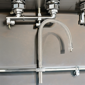 Tuyau flexible en acier inoxydable DN15 1/2 pouce pour système d'extinction d'incendie, accessoire d'équipement de lutte contre l'incendie, tuyau tressé - Product Image 6