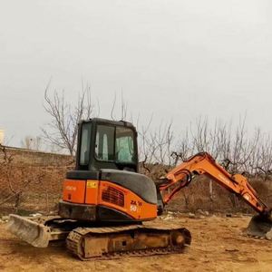 Excavadoras Usadas Hitachi ZX50 de 5 Toneladas, Excavadora de Cadenas de Segunda Mano Fabricada en Japón, Modelo 2021, Bomba de Válvulas Hidráulicas Kawasaki - Product Image 4