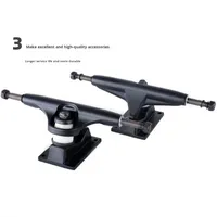 Trucks de skateboard longboard moulés par gravité personnalisés, qualité supérieure, axe creux Kingpin, vente en gros, trucks de skateboard de croisière et de surf