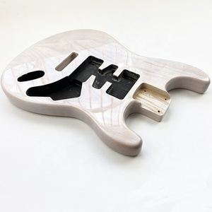 ตัวกีตาร์แบบกำหนดเอง สีขาว ทรงบาร์เรล ไม้แอช พร้อมขาย - Product Image 4
