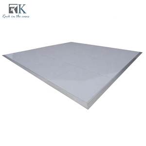 Fireproof Dance Floor Interlocking Dance Flooring Wood Grain Dance Floor with Aluminum Edges for Dance - Product Image 1