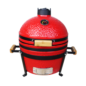 <span class=keywords><strong>Barbecue</strong></span> au charbon de bois AUPLEX Kamado miniature moderne en fer de 16 pouces pour jardin extérieur et restaurant, facile à nettoyer - Product Image 1