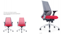 Chaise de bureau pivotante à siège souple réglable en hauteur, vente directe d'usine, chaise de bureau confortable pivotante pour ordinateur