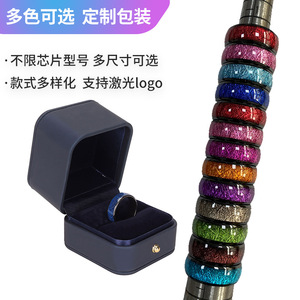 Anneau NFC en céramique avec puce CUID, carte-clé de contrôle d'accès intelligent pour système de voiture et de porte, personnalisable - Product Image 2