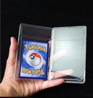 Étui de protection pour cartes gradées 35PT à scellage ultrasonique, format standard, pour affichage et protection, vente en gros pour collectionneurs