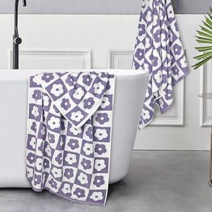 Nouvelle serviette de bain en coton jacquard 2 couleurs, promotionnelle, ultra douce, très absorbante, qualité supérieure, personnalisable, vente en gros - Product Image 3