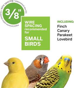 Toptan evcil hayvan malzemeleri taşınabilir tel papağan kafesi küçük ve orta kuş kafesi kuşlar aksesuarları ev - Product Image 2