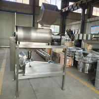 RVS 304 elektrische fruitpulper/mango fruitpulpermachine/tweefasige fruitpulpermachine