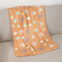 Couverture de luxe universelle quatre saisons pour animaux de compagnie (chats et chiens) en flanelle épaisse, respirante, imperméable et chaude, pour la protection des pattes - Vente en gros transfrontalière