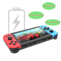 S 5 pouces X51 lecteur de jeu portable 64G 10 simulateurs Console de jeu vidéo rétro classique Consola de jeu pour GBA/SFC