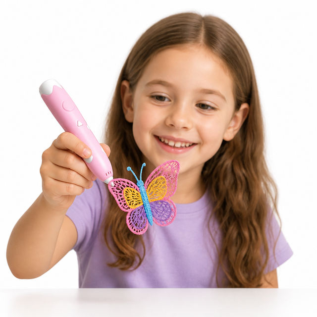 Rechargeable Cordless 3D Printing Pen for Kids STEM Educational DIY Drawing Toy Macaron Colors PCL Filaments Kids Birthday Gifts