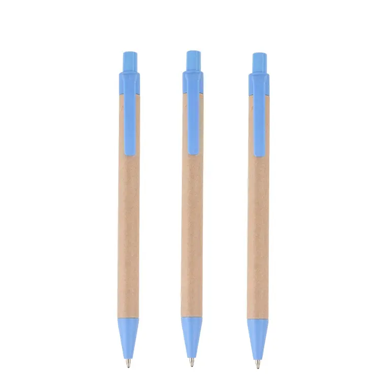 Beifa Brand CB123004 New Design Eco-friendly 0.7 mm Retractable Wood Ballpoint Pen