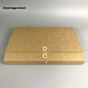 <span class=keywords><strong>A4</strong></span> Giấy Kraft Hộp Quà Tặng Bao Bì Phong Bì Đảng Lời Mời Văn Phòng Phẩm Cuốn Sách Túi Quà Tặng Thiệp Chúc Mừng Bưu Thiếp Hộp Ảnh - Product Image 2