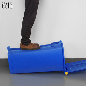 Bán buôn 15L 20L PP di động y tế nhựa đạp Thùng rác Thùng rác bin chất thải <span class=keywords><strong>container</strong></span> - Product Image 5