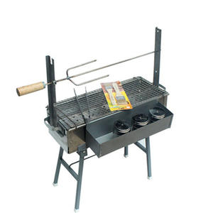 Fourchette de barbecue en acier inoxydable Jinhua, 70 cm de long, à trois dents, outil de cuisson pour l'extérieur, conception durable - Product Image 2