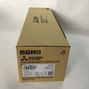 คอนโทรลเลอร์แบบตั้งโปรแกรมได้ของมิตซูบิชิ FX3U-128MR/ES-A ของแท้ใหม่ 100% - Product Image 1